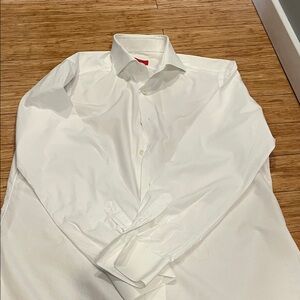 Isaia White Dress Shirt